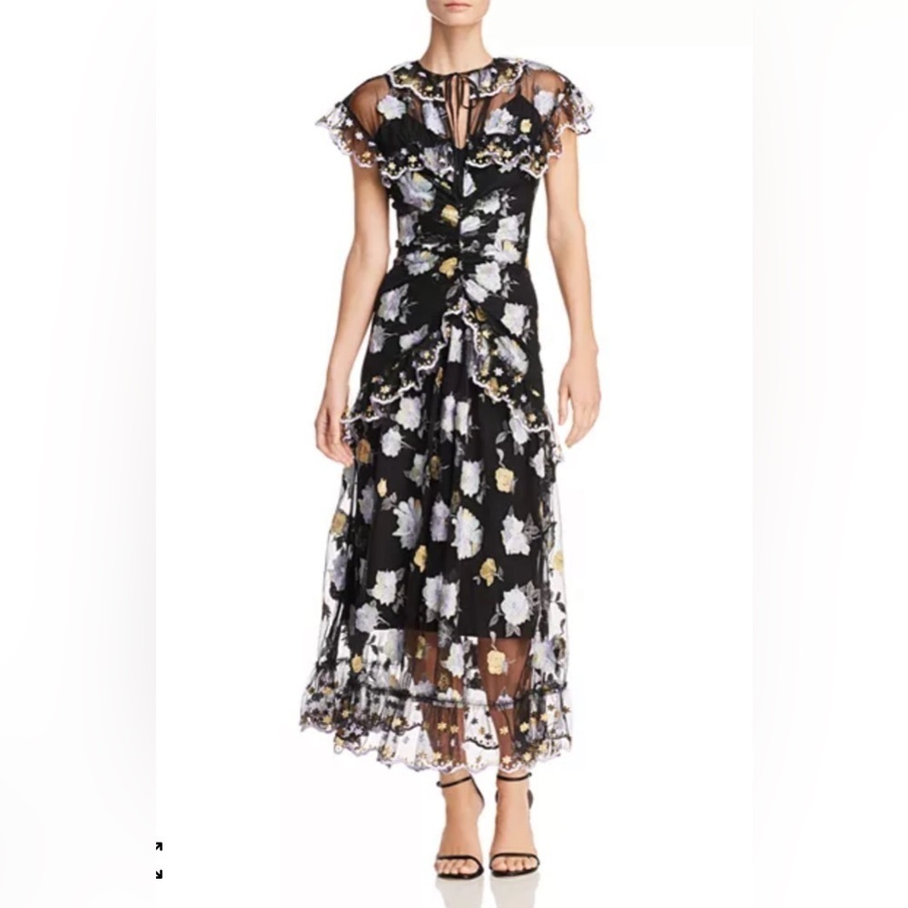 NEW Alice McCall Floating Embroidered Dress 6